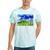 Frutiger Aero Dolphin Meadow Aesthetic Y2k 2000s Ironic Tie-Dye T-Shirts Mint Tie-Dye