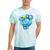 Frutiger Aero Metro Abstract Maximalism 2000s Nostalgia Tie-Dye T-Shirts Mint Tie-Dye