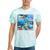 Frutiger Aero Retro Vibes Premium Tri-Blend Tie-Dye T-Shirts Mint Tie-Dye