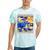 Frutiger Aero Retro Vibes Y2K 90's Vibes Tie-Dye T-Shirts Mint Tie-Dye