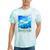 Frutiger Aero Skeuomorphism User Interface Nostalgia Tie-Dye T-Shirts Mint Tie-Dye