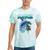 Frutiger Aero Splashy Dolphin Y2k Aesthetic Graphic Tie-Dye T-Shirts Mint Tie-Dye