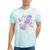 Frutiger Aero Y2K Chrome Phone Butterfly Tie-Dye T-Shirts Mint Tie-Dye
