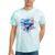 Frutiger Aero Y2K Fish Tie-Dye T-Shirts Mint Tie-Dye Frutiger Aero Y2K Fish Tie-Dye T-Shirts Mint Tie-Dye
