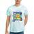 Frutiger Aero Y2K Meme Graphic 2000s Nostalgia Tie-Dye T-Shirts Mint Tie-Dye