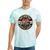 Hotrod Custom Car Automotive Nostalgia Distressed Tie-Dye T-Shirts Mint Tie-Dye