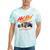 Hotrod Vintage Style Car Nostalgia Hotrod Distressed Premium Tri-Blend Tie-Dye T-Shirts Mint Tie-Dye