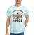 I'm From The 1900s Tee Western For Men Tie-Dye T-Shirts Mint Tie-Dye