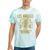 Los Angeles Hotrods Automotive Nostalgia Distressed Tie-Dye T-Shirts Mint Tie-Dye