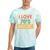 I Love 70's Music Retro Style Nostalgia Vibe 1970 70's Party Tie-Dye T-Shirts Mint Tie-Dye