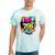 I Love The 70s Retro Cassette Roller Vinyl Nostalgia Vibes Tie-Dye T-Shirts Mint Tie-Dye