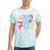 I Love 70's Retro Style Nostalgia Vibe 1970's Party Premium Tri-Blend Tie-Dye T-Shirts Mint Tie-Dye