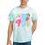 I Love 90's Retro Style Nostalgia Vibe 1990's Party Tie-Dye T-Shirts Mint Tie-Dye