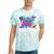 Retro 80s Style 90s Pop Fashion Nostalgia Eighties Music Tie-Dye T-Shirts Mint Tie-Dye