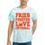 Retro Fast Food Nostalgia Vintage Diner Fries Shakes Burgers Tie-Dye T-Shirts Mint Tie-Dye