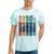Retro Nineties Style Audio Tape Nostalgia Year 1990 Premium Tri-Blend Tie-Dye T-Shirts Mint Tie-Dye