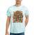 Retro Nostalgia Era Disco Groovy 80s 90s Vintage Aesthetic Tie-Dye T-Shirts Mint Tie-Dye