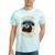 Retro Phone Never Forget Nostalgia Vintage Raglan Baseball Tee Tie-Dye T-Shirts Mint Tie-Dye