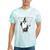 Rock & Roll Wizard Music Nostalgia Premium Tri-Blend Tie-Dye T-Shirts Mint Tie-Dye