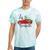 Tis The Season Holiday Nostalgia Red Truck Tie-Dye T-Shirts Mint Tie-Dye
