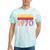 Vintage 1970 Retro Style 70's Born Nostalgia Vibes Birthday Premium Tri-Blend Tie-Dye T-Shirts Mint Tie-Dye