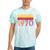 Vintage 1970 Retro Style 70's Born Nostalgia Vibes Birthday Tie-Dye T-Shirts Mint Tie-Dye
