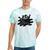 Yk2 Grunge Scary Cat With Tail Tomboy 90s Nostalgia Indie Tie-Dye T-Shirts Mint Tie-Dye