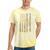 1964 Year Nostalgia Desert Camo Distressed American Flag Tie-Dye T-Shirts Yellow Tie-Dye