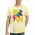 1984 Retro Raised In The 80s Old School Nostalgia Vibes Tie-Dye T-Shirts Yellow Tie-Dye