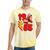 1985 Retro Roller Skate Vintage 80s Nostalgia Collector Tie-Dye T-Shirts Yellow Tie-Dye