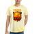 1985 Vintage Sunset Surf Truck Retro Beach Nostalgia Tie-Dye T-Shirts Yellow Tie-Dye