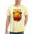 1985 Vintage Sunset Surf Truck Retro Beach Nostalgia Tie-Dye T-Shirts Yellow Tie-Dye