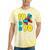 1990 Retro Raised In The 90s Old School Nostalgia Vibes Tie-Dye T-Shirts Yellow Tie-Dye