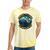8-Bit Gamer Birder Blue Jay Arcade Nostalgia Nature Tie-Dye T-Shirts Yellow Tie-Dye