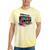 80s 90s Hip Hop Nostalgia Retro Boombox Music Lovers Tie-Dye T-Shirts Yellow Tie-Dye