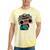 80s 90s Retro Party Costume Nostalgia Boombox Music Hip Hop Tie-Dye T-Shirts Yellow Tie-Dye