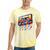 80s 90s Retro Party Costume Nostalgia Cassette Tie-Dye T-Shirts Yellow Tie-Dye