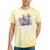80's Cartoon Heroes Apparel For Retro Nostalgia Fans Tie-Dye T-Shirts Yellow Tie-Dye