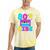 80's Vibe Retro Style Cassette Tape Nostalgia 1980s Party Tie-Dye T-Shirts Yellow Tie-Dye