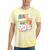 90's Nineties Nostalgia Costume Party Back To The 90s Tie-Dye T-Shirts Yellow Tie-Dye