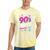 90's Party 90s Nostalgia Retro Rave Dance Music Tie-Dye T-Shirts Yellow Tie-Dye