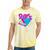 90's Vibe Retro Style Cassette Tape Nostalgia 1990s Party Tie-Dye T-Shirts Yellow Tie-Dye