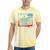 90's Vibe Vintage Style Cassette Tape Nostalgia 1990s Party Premium Tri-Blend Tie-Dye T-Shirts Yellow Tie-Dye