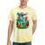 Aqua In The Skies Frutiger Aero Tie-Dye T-Shirts Yellow Tie-Dye