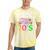 Back To The 70's Mixtape Era Nostalgia Retro 1970 70's Style Tie-Dye T-Shirts Yellow Tie-Dye