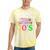 Back To The 70's Mixtape Era Nostalgia Retro 1970 70's Style Tie-Dye T-Shirts Yellow Tie-Dye