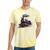 Classic Steam Train Enthusiasts Nostalgia For Train Lovers Tie-Dye T-Shirts Yellow Tie-Dye