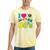 Dad I Love The 80's Retro 80s Nostalgia For Dad Premium Tri-Blend Tie-Dye T-Shirts Yellow Tie-Dye