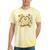 Elder Emo Club Skeleton Hands Heart Nostalgia Tie-Dye T-Shirts Yellow Tie-Dye