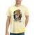 Elder Emo Skeleton Beanie Nostalgia Scene Aesthetic Tie-Dye T-Shirts Yellow Tie-Dye